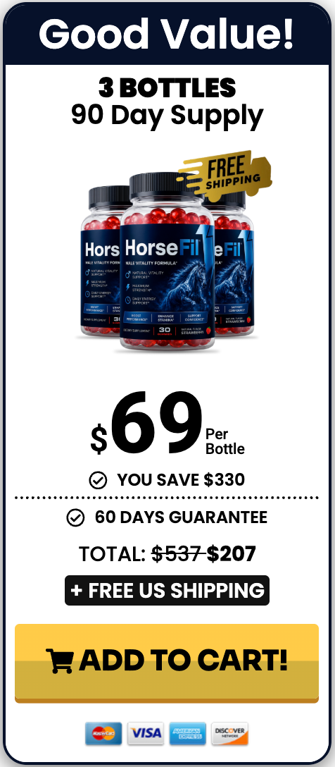 HorseFil 3 bottle package